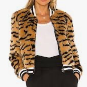 COPY - Faux fur bomber jacket